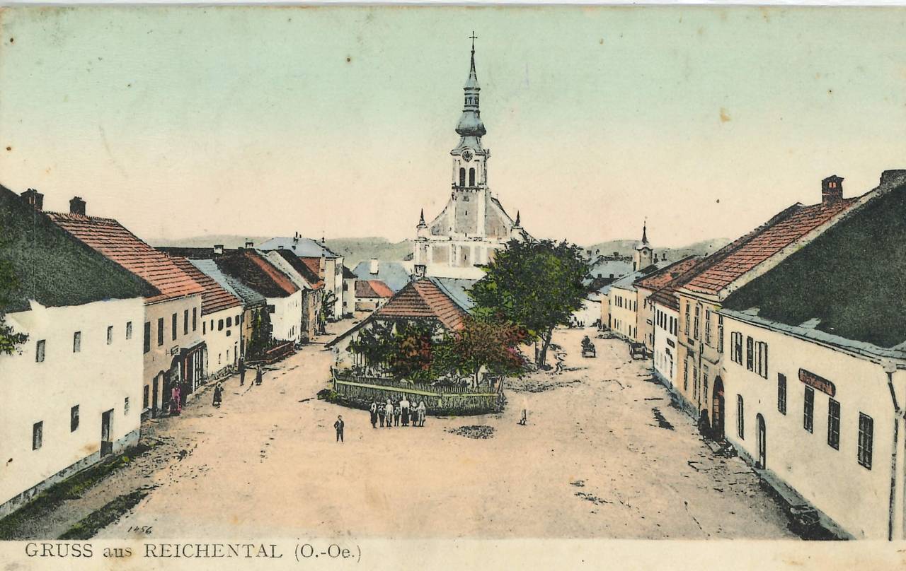 Ansichtskarte, Marktplatz