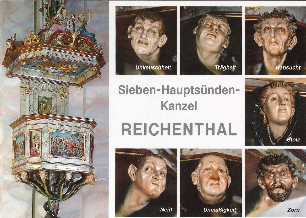 7 Todsündenkanzel, Kanzel, Pfarrkirche