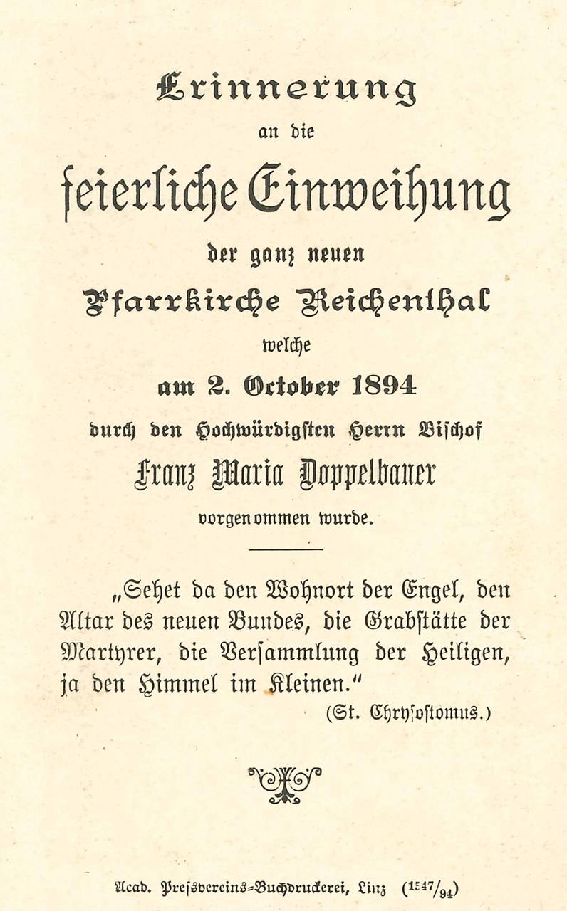 Kirche, Pfarre, Pfarrer