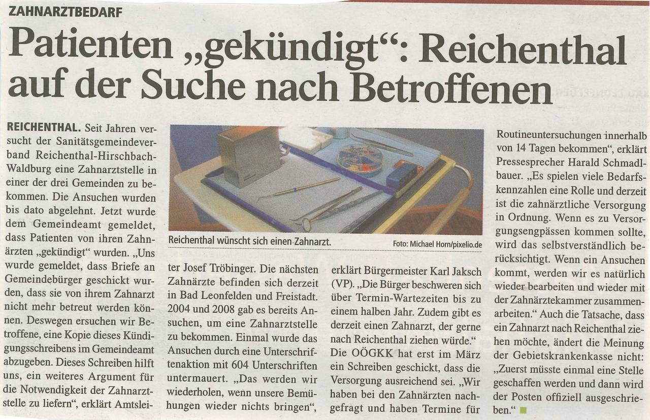 Zeitungsartikel