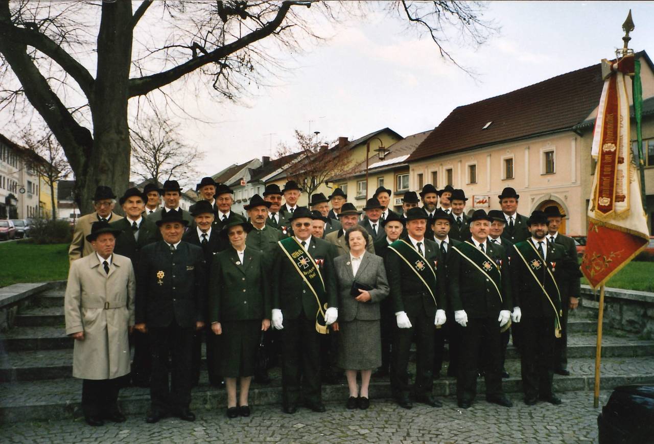 große Linde, Gruppenfoto, Marktplatz