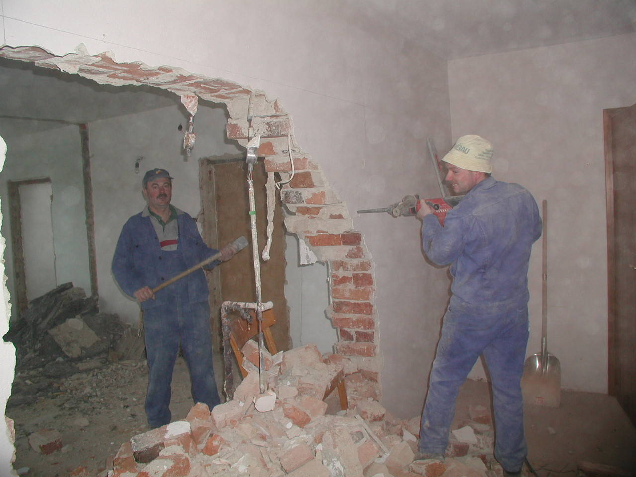 Bauarbeiten, Gemeindeamt Reichenthal