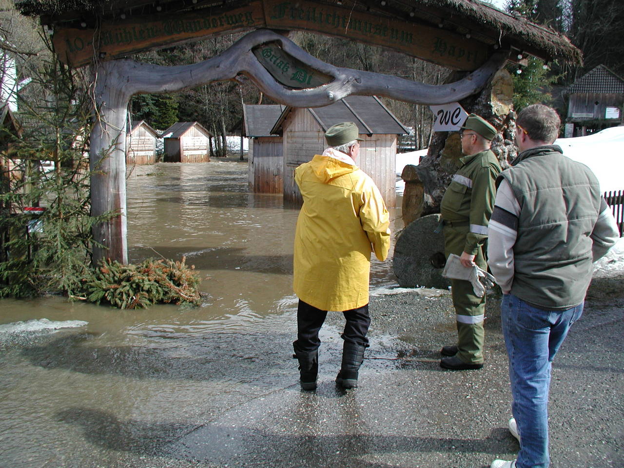 Feuerwehr, Hochwasser, Katastrophenhilfe, Mühlenmuseum, Mühlenverein