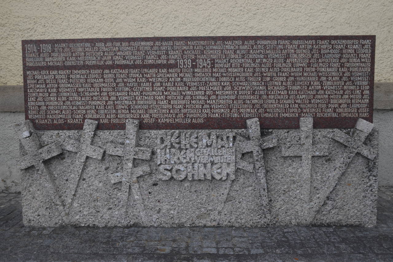 Kriegerdenkmal, Kriegszeit