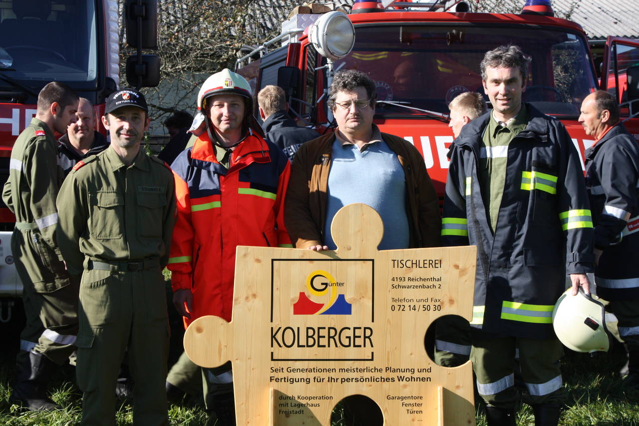 Feuerwehr, Feuerwehrübung, FF Miesenbach, FF Reichenthal, FF Stiftung