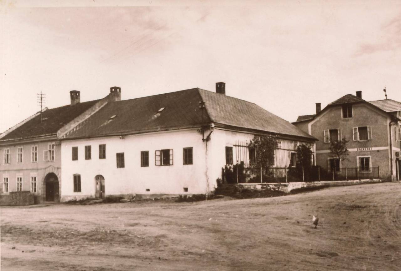 Bäckerei, häuserz, Marktplatz