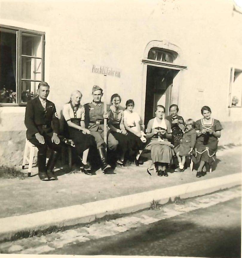 2. Weltkrieg, Familienfoto, Gruppenfoto