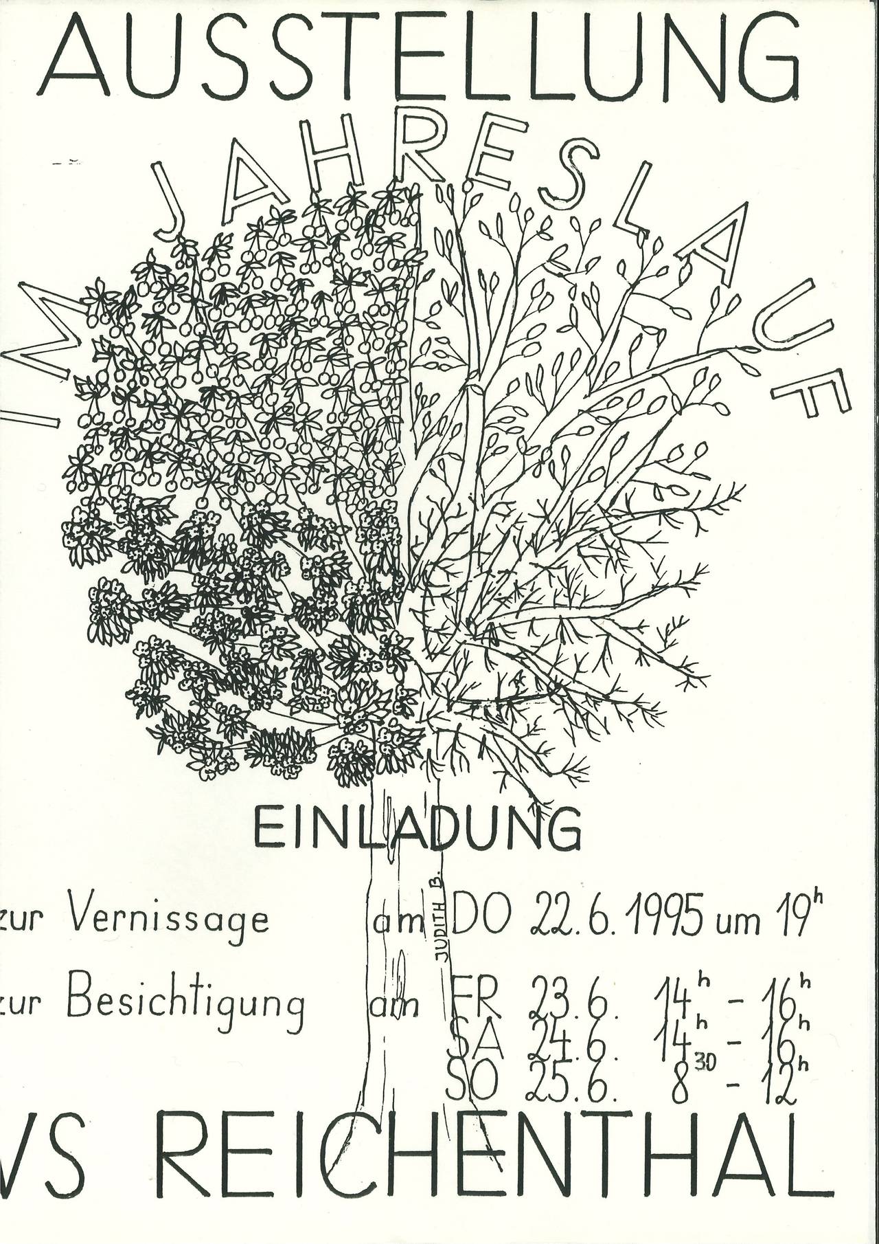 Einladung, Veranstaltung, Volksschule