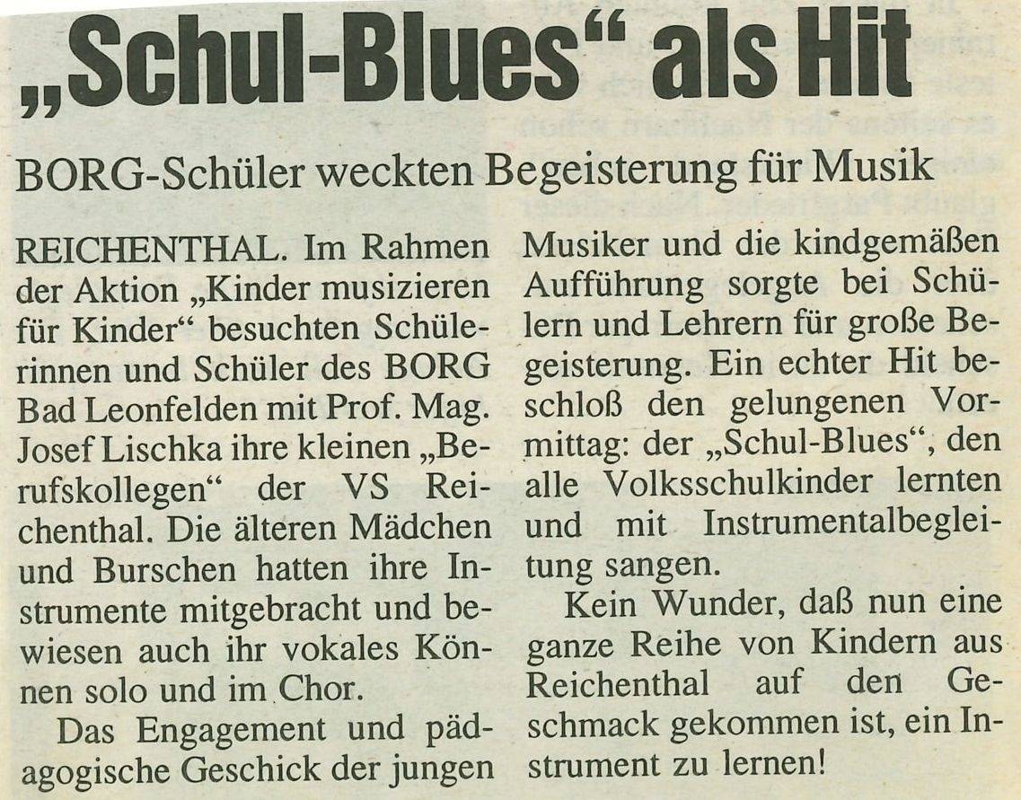 Zeitungsartikel, Zeitungsbericht