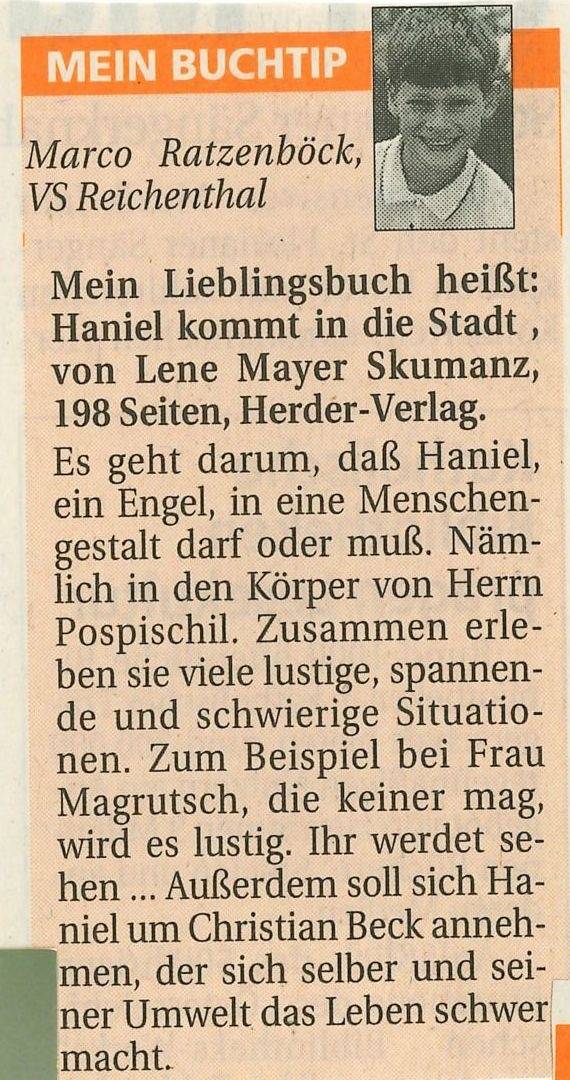 Zeitungsartikel, Zeitungsbericht