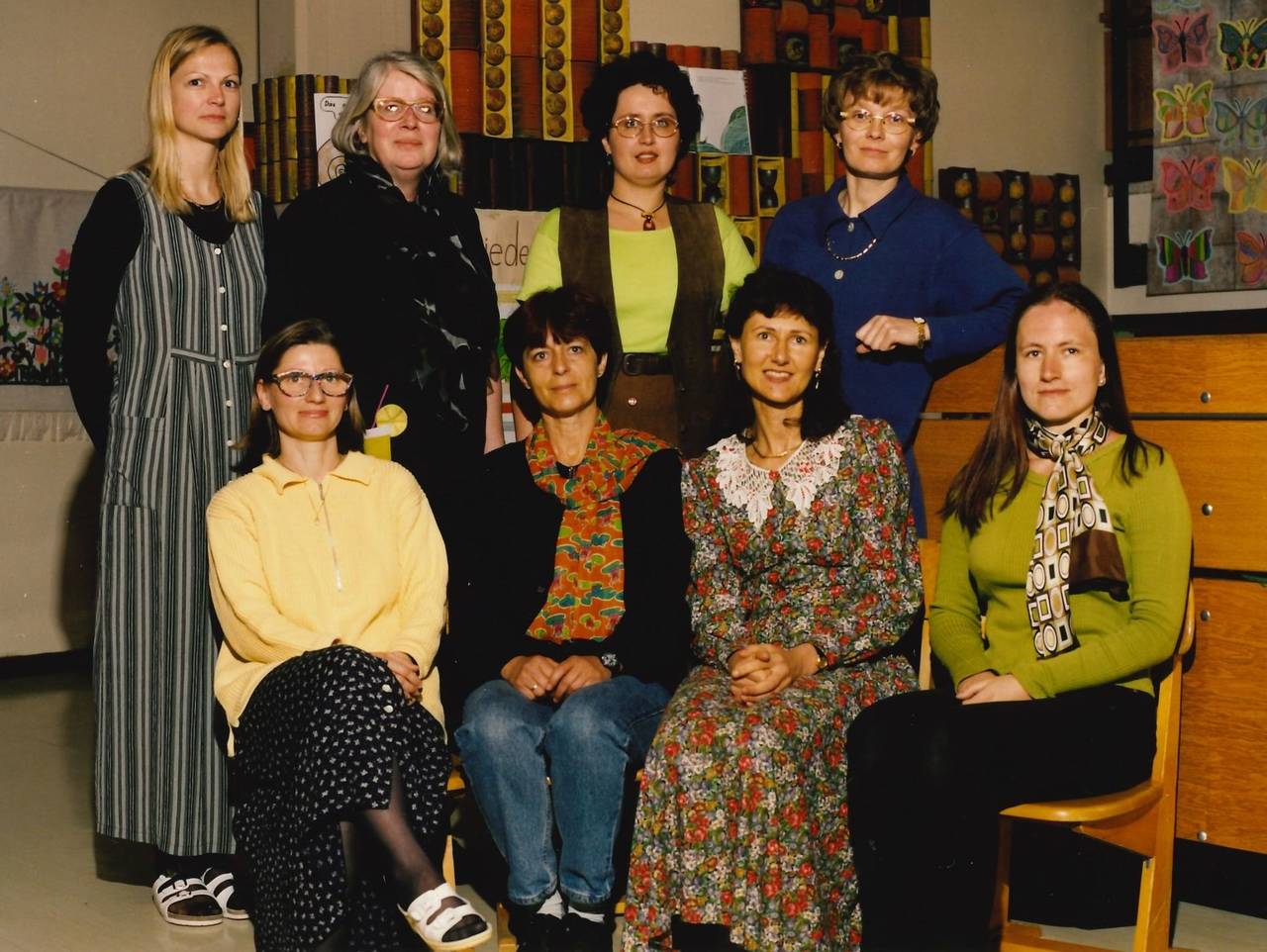 Gruppenfoto, Lehrer, Volksschule