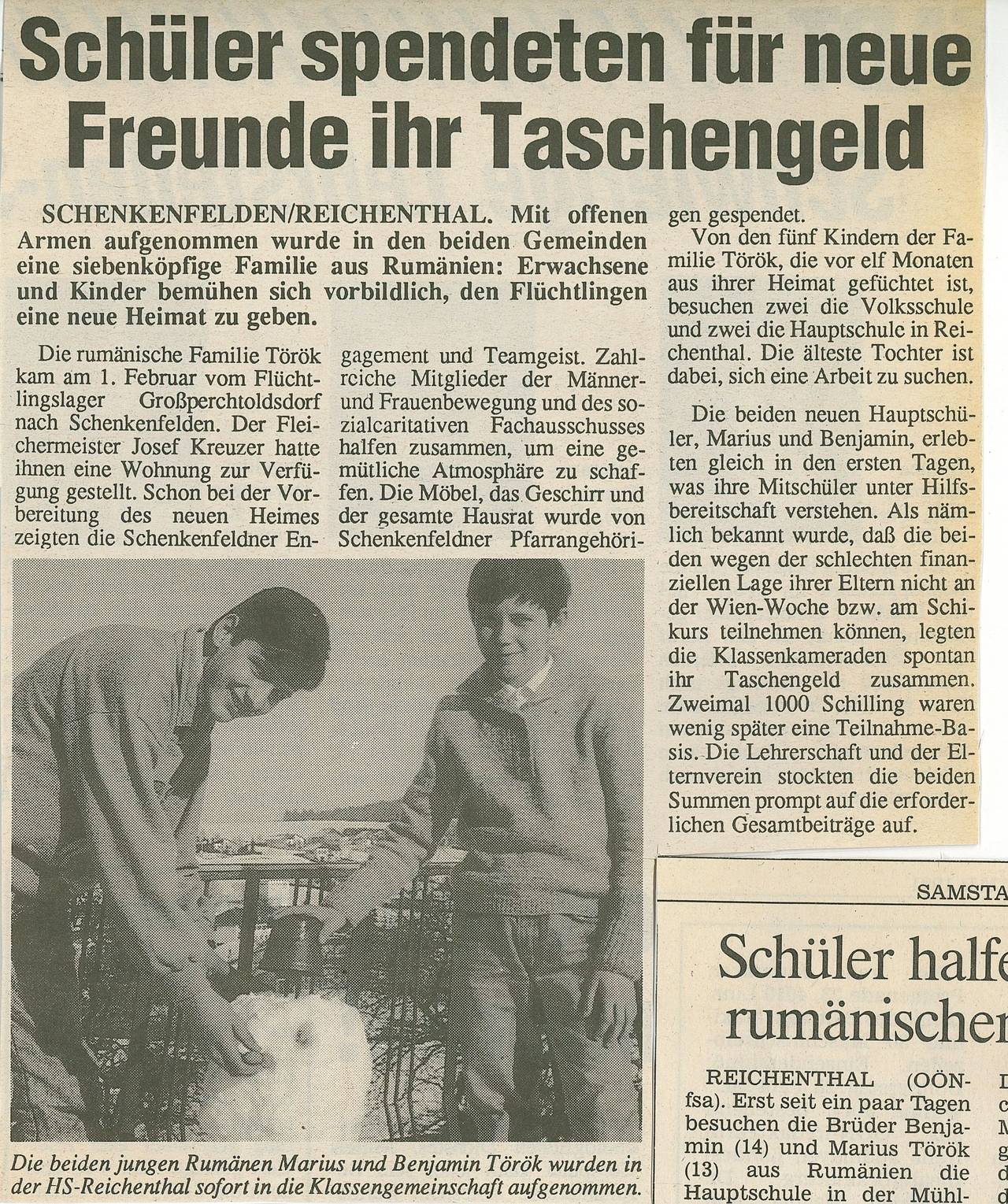 Zeitungsartikel, Zeitungsbericht