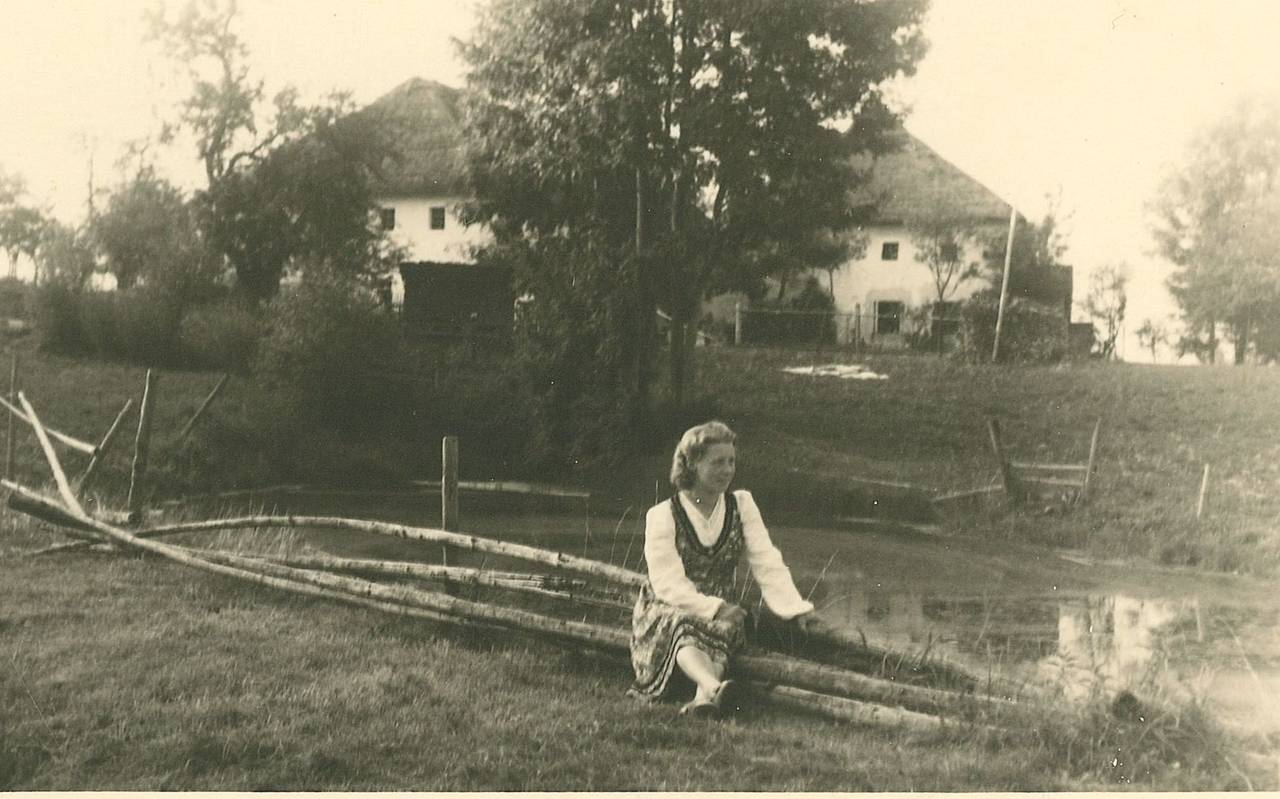 Böhmdorf, Frau, Teich Böhmdorf
