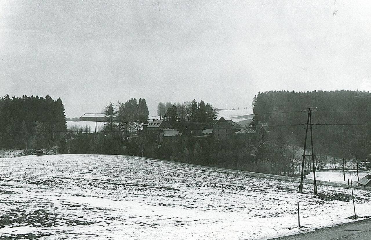 Schloss Waldenfels, Winter, Winterlandschaft