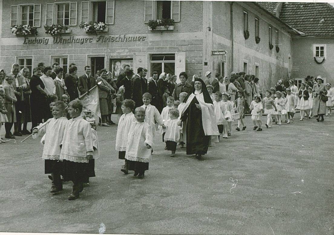 Marktplatz, Prozession