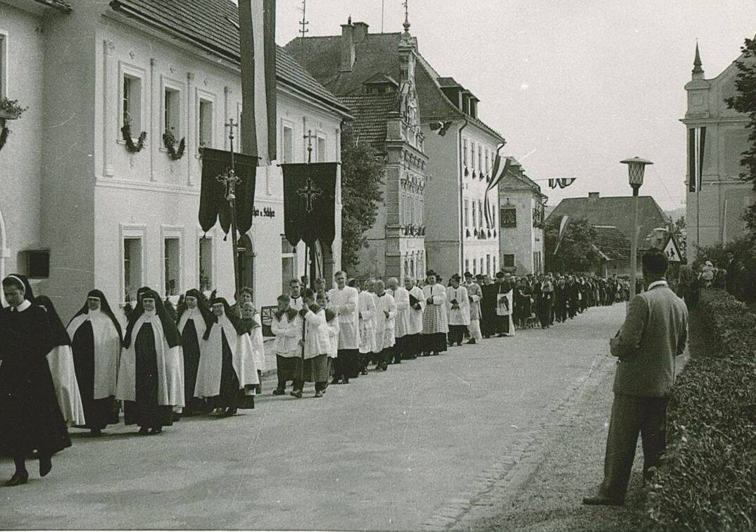 Marktplatz, Prozession