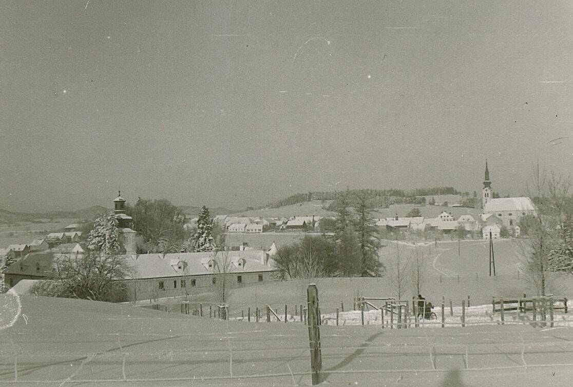 Schloss Waldenfels, Winter, Winterlandschaft