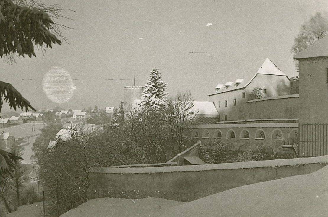 Schloss Waldenfels, Winter, Winterlandschaft
