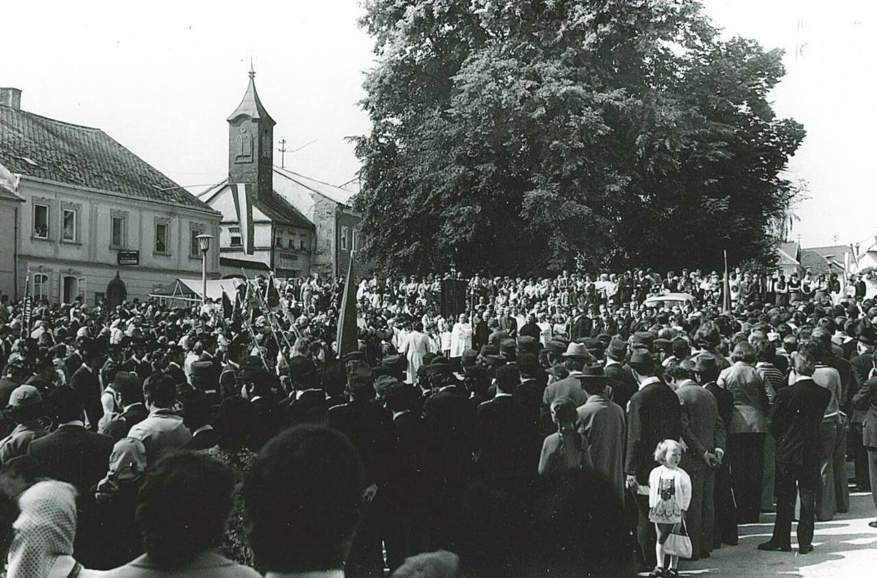 Marktplatz, Prozession