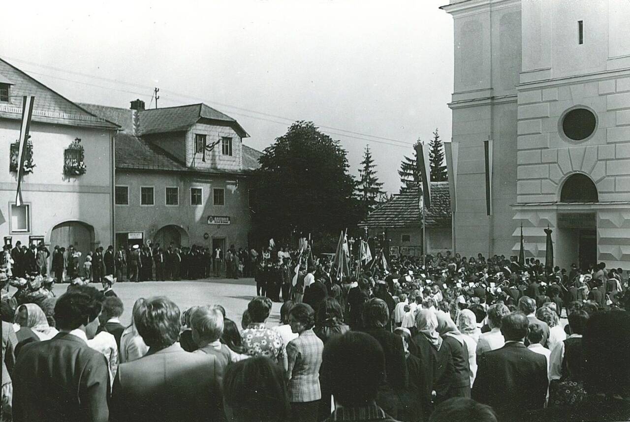 Marktplatz, Prozession