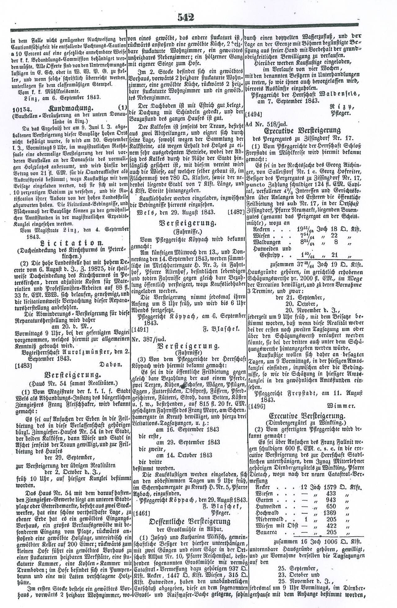 Allhut, Grasslmühle, Zeitungsartikel