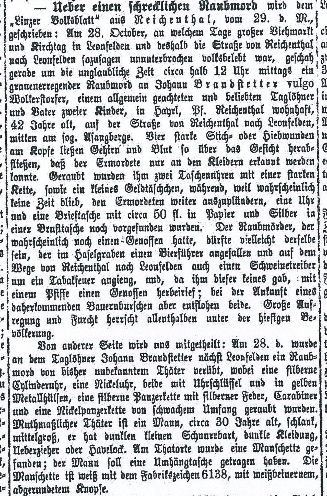 Zeitungsartikel